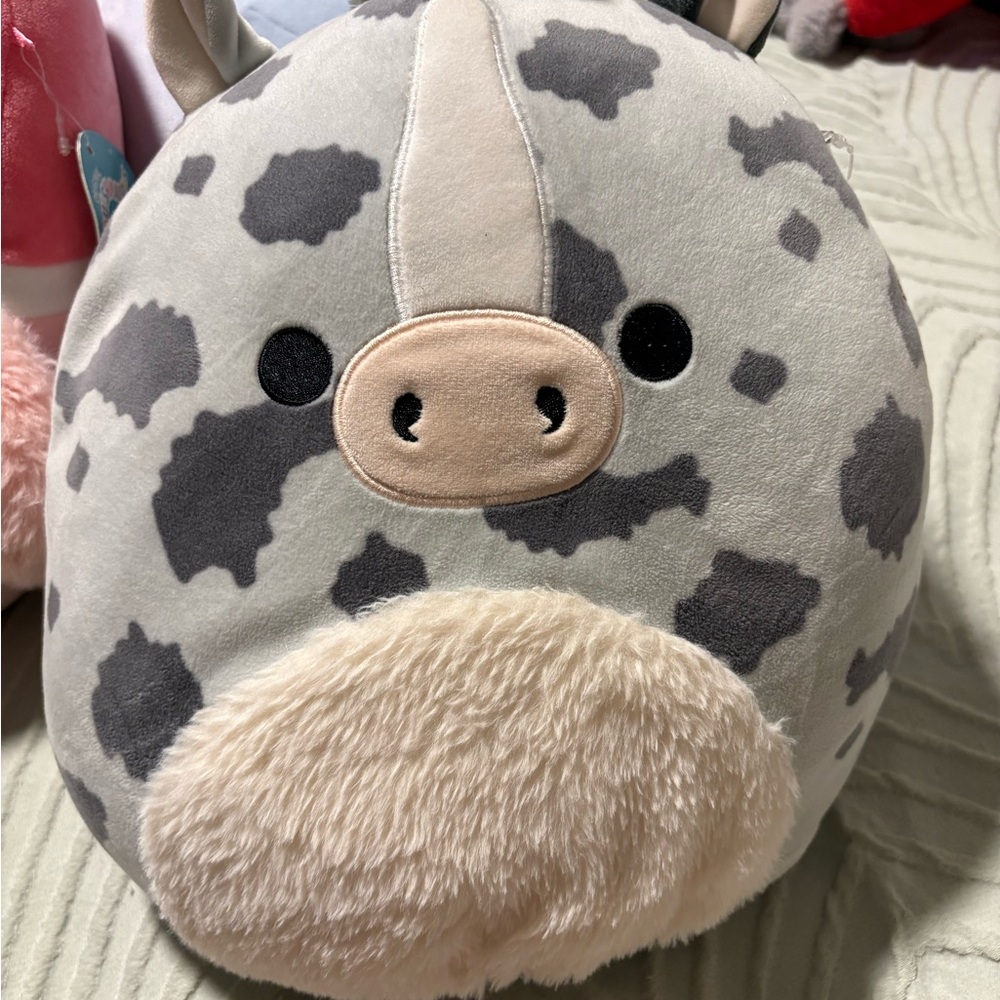 Cow Squishmallow. In New condition.